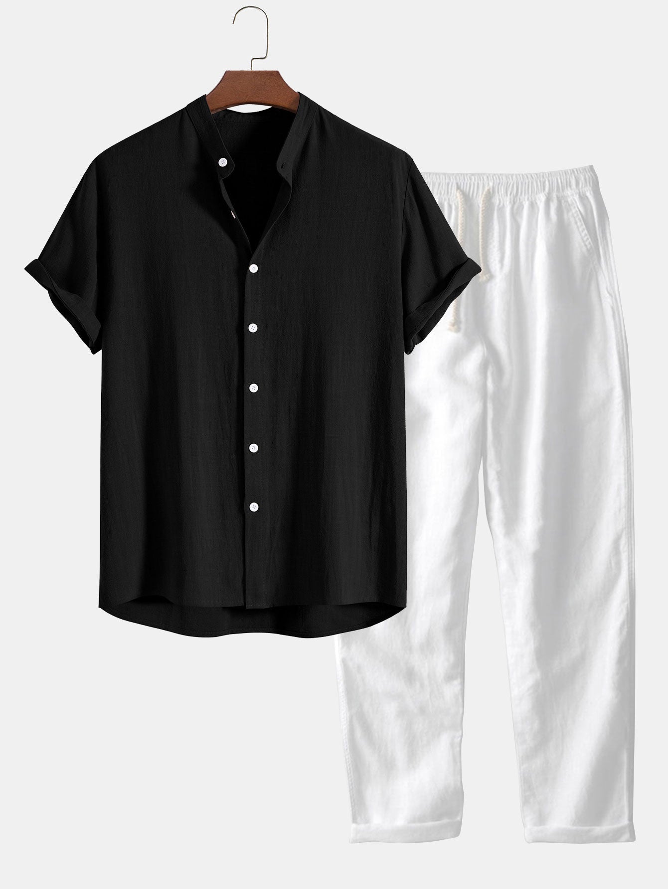 Ezra™ | Smart Summer Polo & Trousers Set
