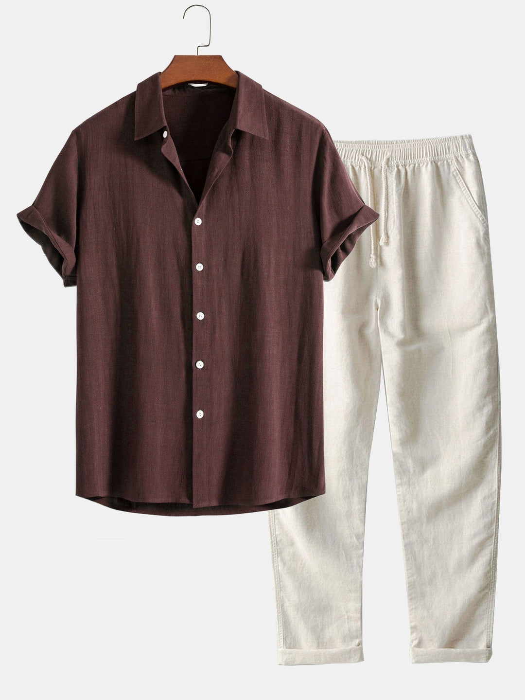 Ezra™ | Smart Summer Polo & Trousers Set