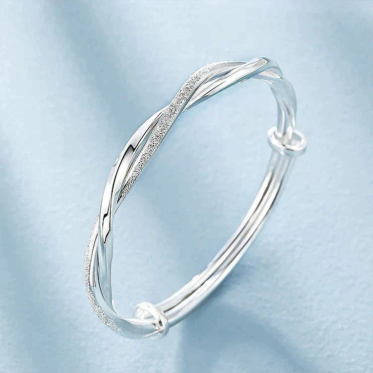 Eleanor™ | Twisted 925 Sterling Silver Bracelet