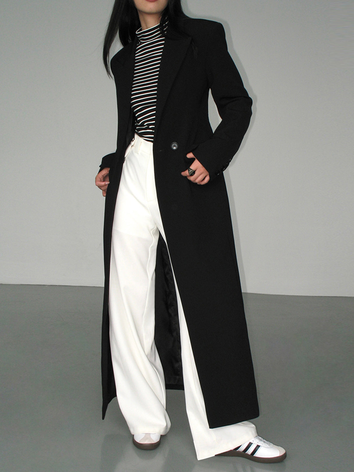 Lucy™ | Elegant Long Trench Coat