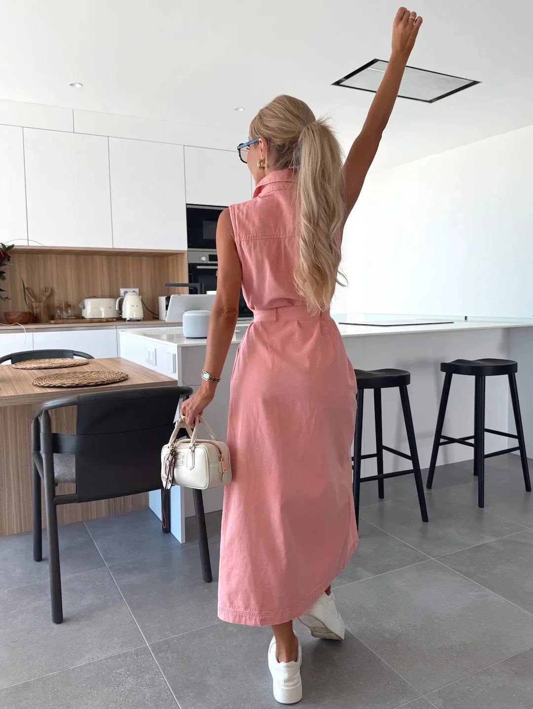 Aaliyah™ | Maxi Denim Dress