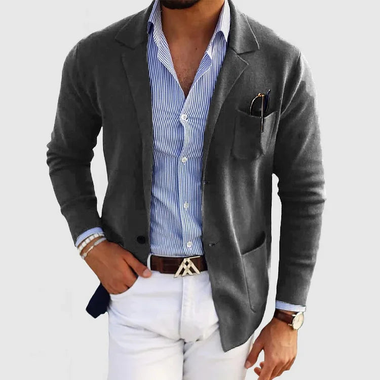 Logan™ | Premium Cotton Men's Blazer