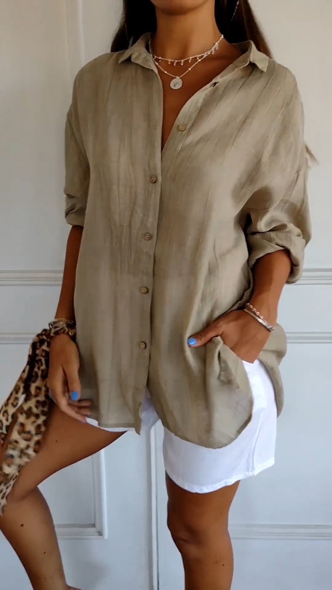 Madeline™ | Elegant Pleated Blouse
