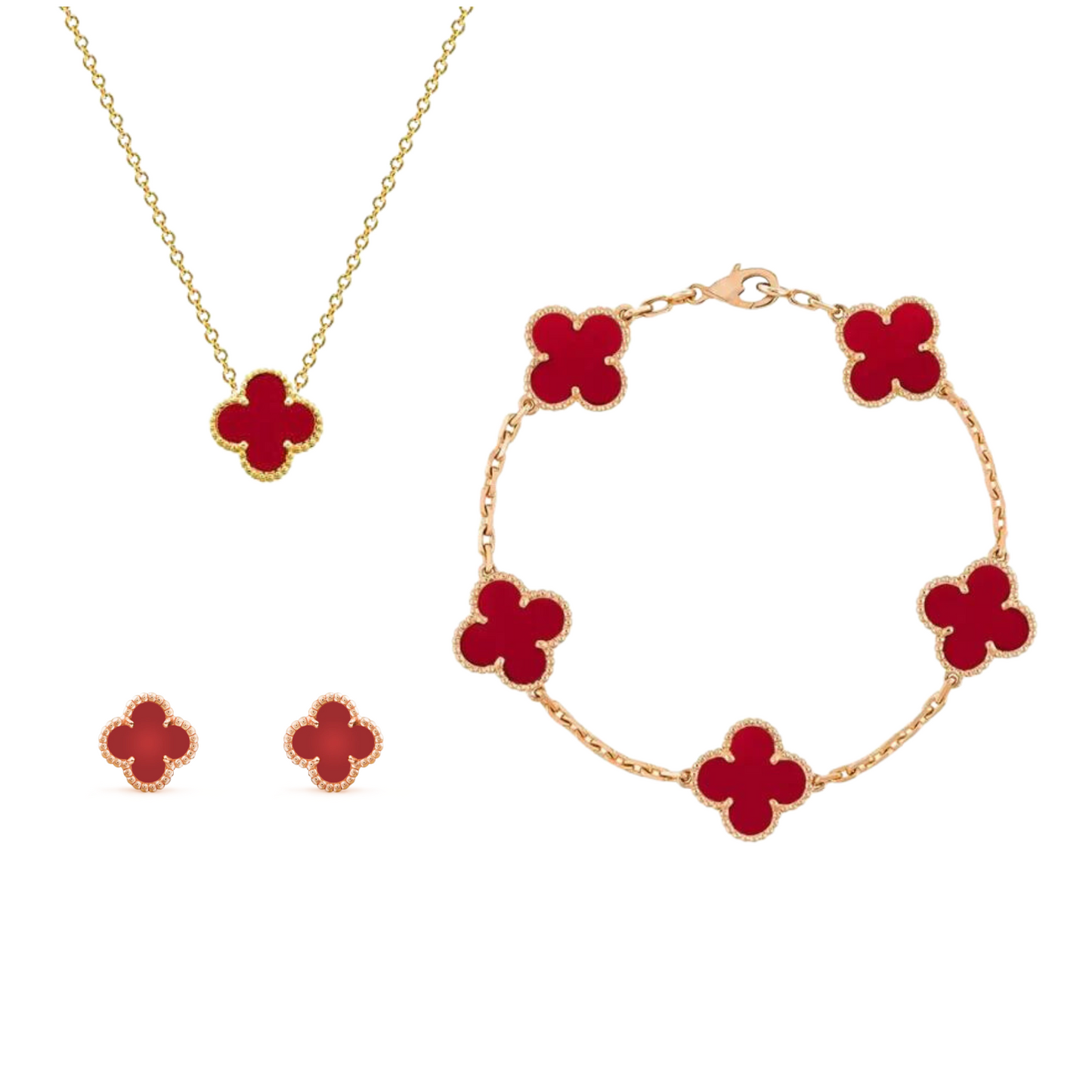 Gianna™ | Elegant Clover Jewelry Set