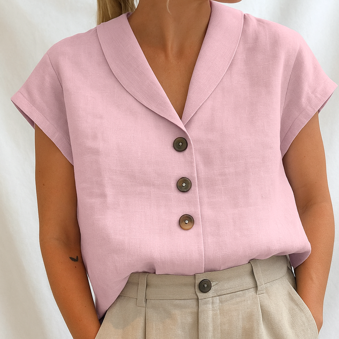 Lois™ | Elegant Solid Blouse
