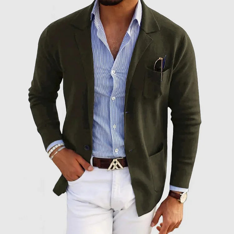 Logan™ | Premium Cotton Men's Blazer