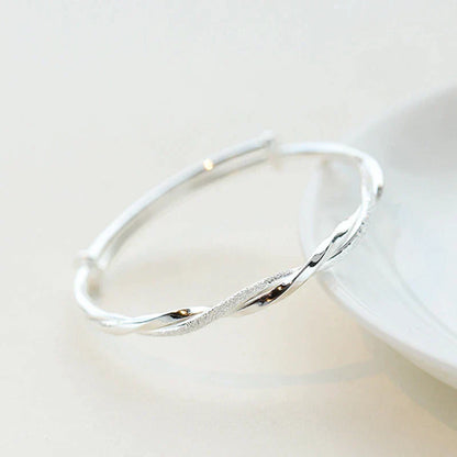 Eleanor™ | Twisted 925 Sterling Silver Bracelet