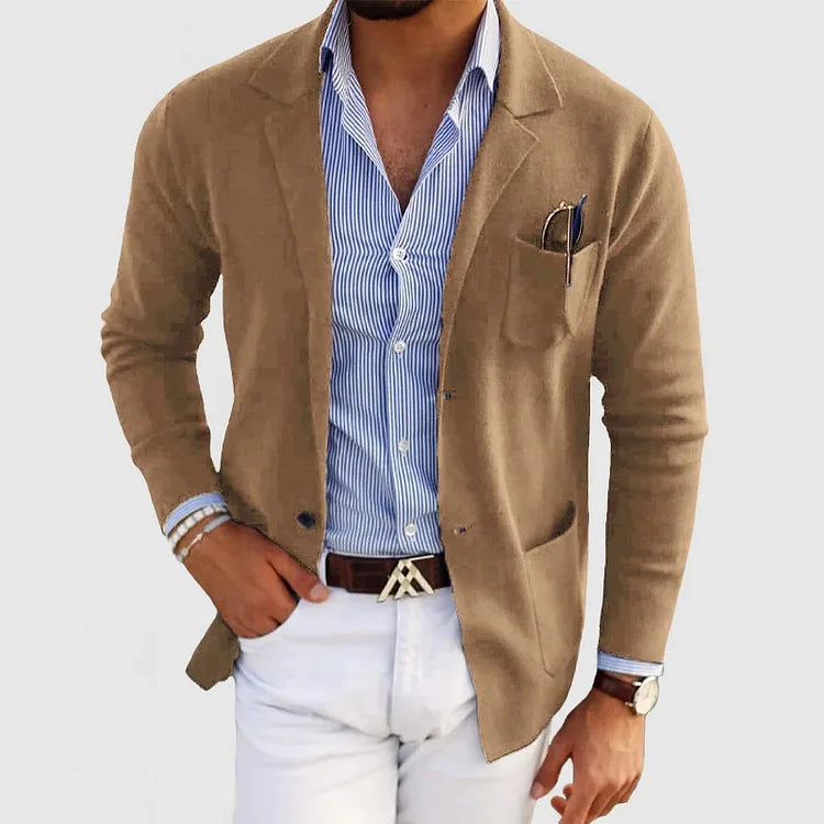 Logan™ | Premium Cotton Men's Blazer
