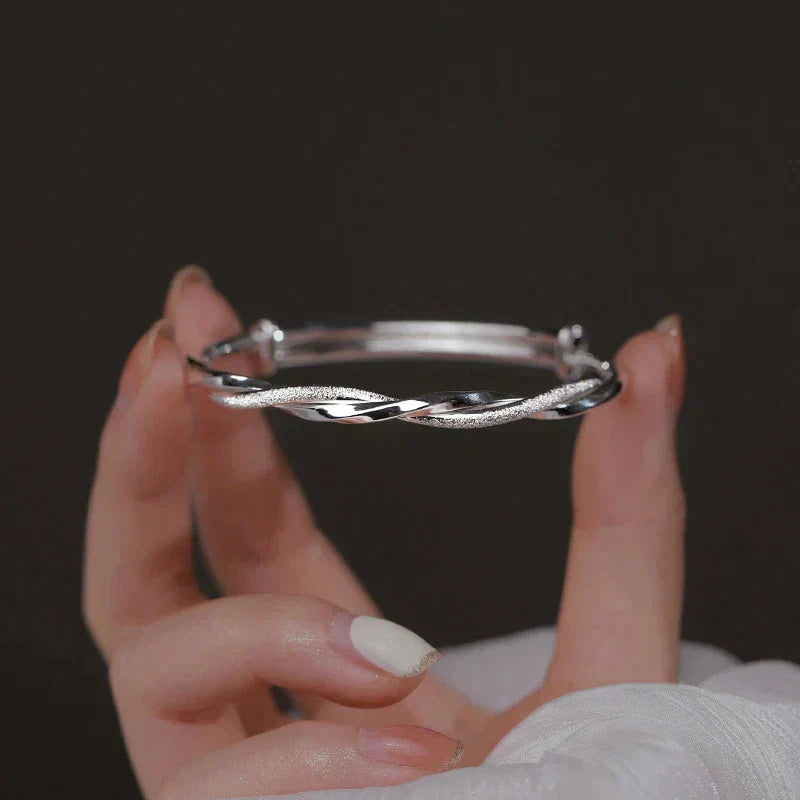 Eleanor™ | Twisted 925 Sterling Silver Bracelet