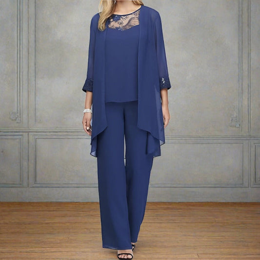 Emilia™ | Elegant Three-Piece Cotton Set