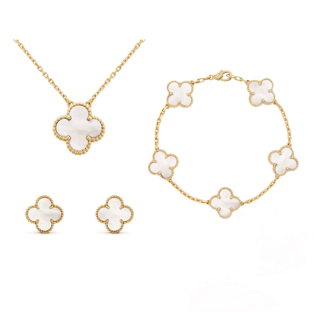 Gianna™ | Elegant Clover Jewelry Set
