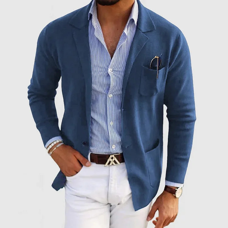 Logan™ | Premium Cotton Men's Blazer