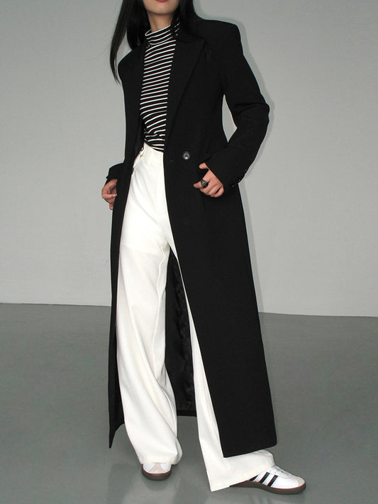 Lucy™ | Elegant Long Trench Coat