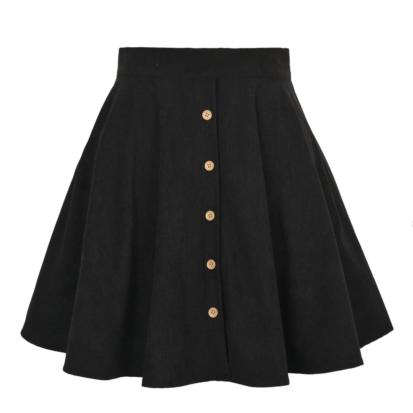 Savannah™ | High-Waist Corduroy Mini Skirt