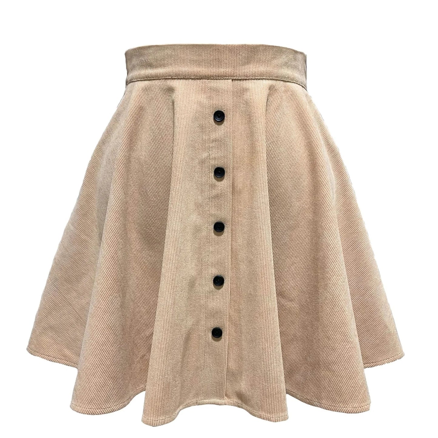 Savannah™ | High-Waist Corduroy Mini Skirt