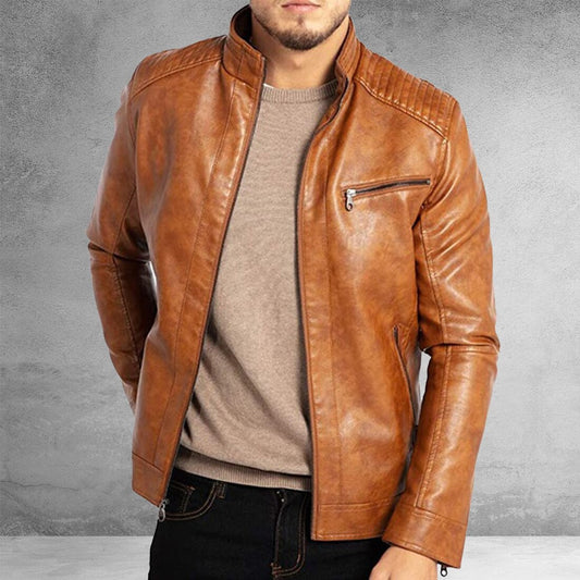 Sebastian™ | Premium Men's Leather Jacket