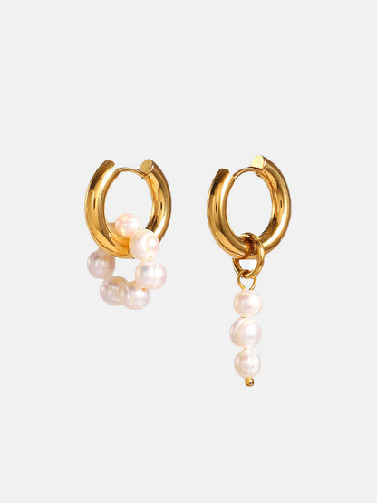 Sofia™ | Elegant Pearl Earrings