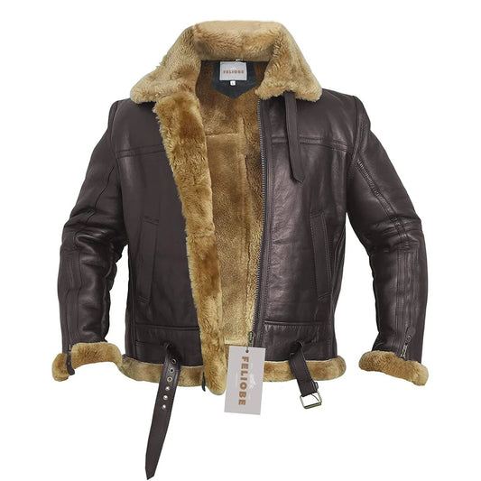 Theodore™ | Men's Genuine Leather Pilot Jacket