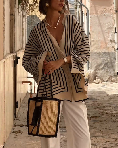Ruby™ | Fashion Casual Silk Shirt
