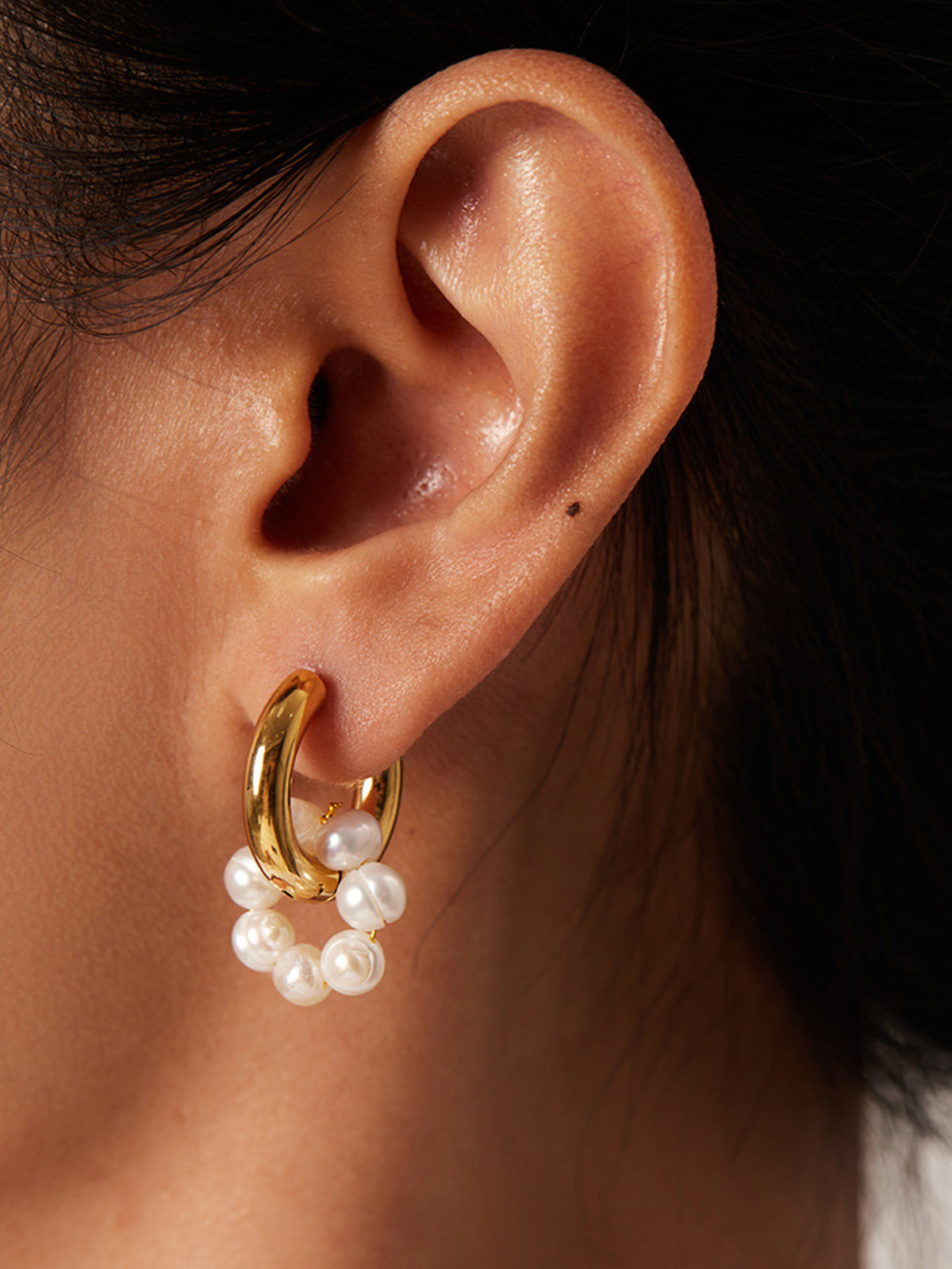 Sofia™ | Elegant Pearl Earrings